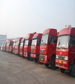 常州物流車(chē)輛展示